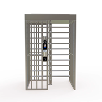 Carte RFID pleine hauteur personnalisée et système de porte de tourniquet de contrôle d'accès à reconnaissance faciale