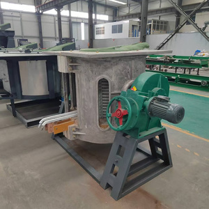 Horno de Inducción de Fusión Rápida de 1000 kg con Carcasa de Aluminio para Fundición de Hierro Fundido, Acero, Chatarra Metálica - Product Image 3