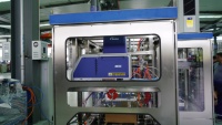 Machine d'emballage automatique de cartons en papier, électrique, faible bruit, applications alimentaires, boissons, produits chimiques, haute vitesse