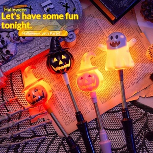 <span class=keywords><strong>Lanterne</strong></span> décorative d'Halloween, jouets pour enfants, petit cadeau, bâtons lumineux à manivelle, fournitures de fête, cadeaux, accessoires - Product Image 2