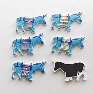 Imán de Refrigerador 3D con Diseño de Burro, Precio Económico, Personalizable con Logotipo, Adhesivo Divertido para Refrigerador, para Regalos Publicitarios - Product Image 1