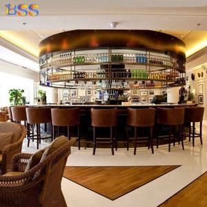 Barra do círculo para a bancada da barra redonda do vinho do escritório do café do clube comercial do restaurante - Product Image 4