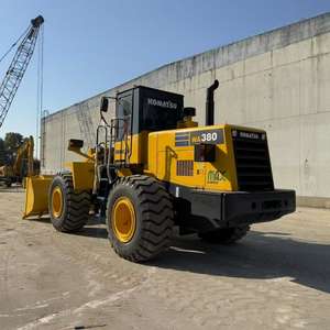 Minicargadora de ruedas Komatsu usada, capacidad de carga de 5 toneladas, modelo 2023, garantía de 1 año, Venta barata en Shanghái - Product Image 6