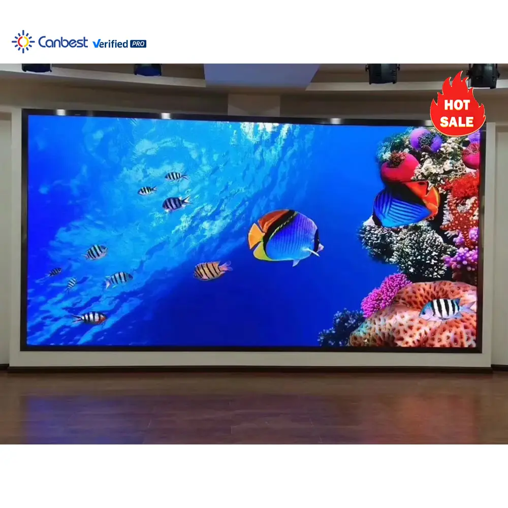 Cob P0.9 P1.2 P1.25 P1.5 P1.8 4K Led Display Wall Mounted Install Shop Digital Advertising Led Screen Indoor For Conference Room