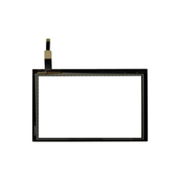 Écran tactile capacitif étanche haute sensibilité de 8 pouces avec AF pour machine à café