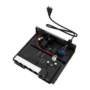 ขายร้อน FL-FF0402P-LX 6 พอร์ตสวิตช์อีเธอร์เน็ตความเร็วสูง PoE 4 พอร์ต PoE 48W IEEE802.3af/at 10/100Mbps สำหรับกล้อง IP กล้องวงจรปิด NVR - Product Image 3