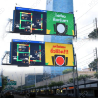 Écran d'affichage LED pour panneau publicitaire RosyLED, extérieur, étanche, P3, pleine couleur, 16 bits, module LED SMD1415, avec système de contrôle Novastar
