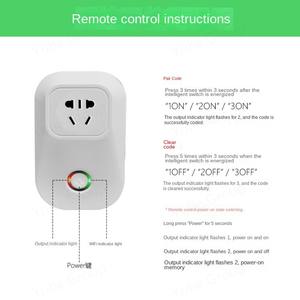 Wireless Standard <b>Touch</b> Panel Wall <b>Switch</b> Mini Electrical IP27 10A 110-240V Square - Product Image 4