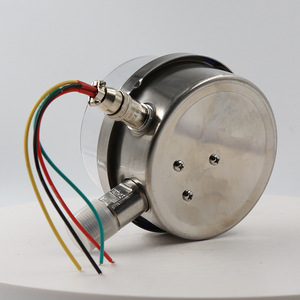 Manomètre de pression électrique à contact en acier inoxydable YXC-100BF 1,6 MPa 24 V 220 V 360 V à assistance magnétique - Product Image 2