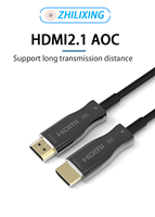 Kabel AOC untuk 8K 60Hz Ultra HD High Speed 2.1 untuk Kamera Mobil Teater Komputer Layar Proyeksi