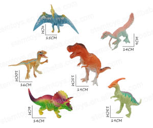 Super Grow Future Thinking Dinosaur Model Play Set Boîte de rangement pour animaux en plastique STEM Jouets pour enfants - Product Image 6