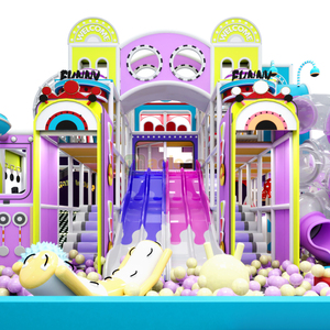 Aoleao - Parque Infantil Interior Personalizado para Niños, con Tobogán y Piscina de Pelotas, Certificado CE <span class=keywords><strong>TUV</strong></span> Comercial - Product Image 2