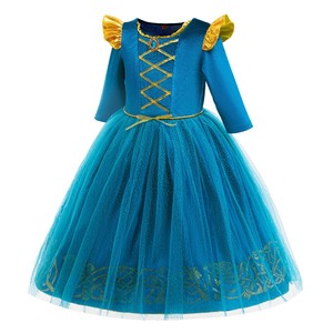 ชุดคอสเพลย์เจ้าหญิงเมริด้าจากภาพยนตร์และทีวีสำหรับงานปาร์ตี้ฮาโลวีนและคริสต์มาส สำหรับเด็กผู้หญิงวัยเด็ก - Product Image 1