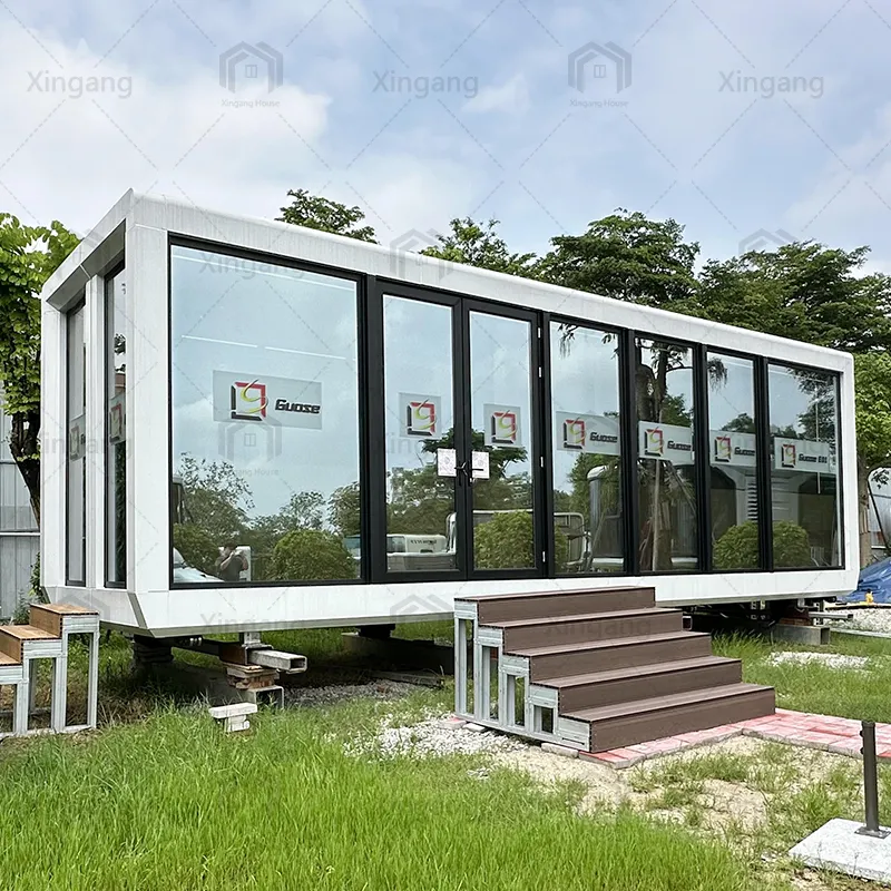 Luxury Expandable Portable home Foldable home Small house on wheels container with bathroom