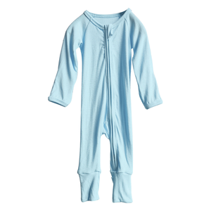 Nuevos pijamas ligeros de fibra de bambú enérgicos para niños, peleles de bebé de estilo largo, personalizados, brillantes y de moda - Product Image 4