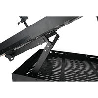 Chariot de Réalisation Pliable 100*60*97cm pour Moniteur TV, Caméra de Production Vidéo, Poste de Travail pour Réalisateur et Équipe de Tournage