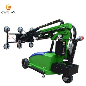 600kg 800kg Carga Venta caliente Carretilla móvil Levantador Equipo de elevación de vidrio para vidrieros - Product Image 3