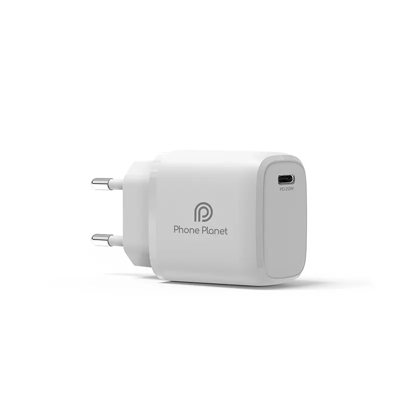 Phone Planet Trending products EU UK 20W QC3.0 Fast Charger Multiple USB Type c Wall Charger