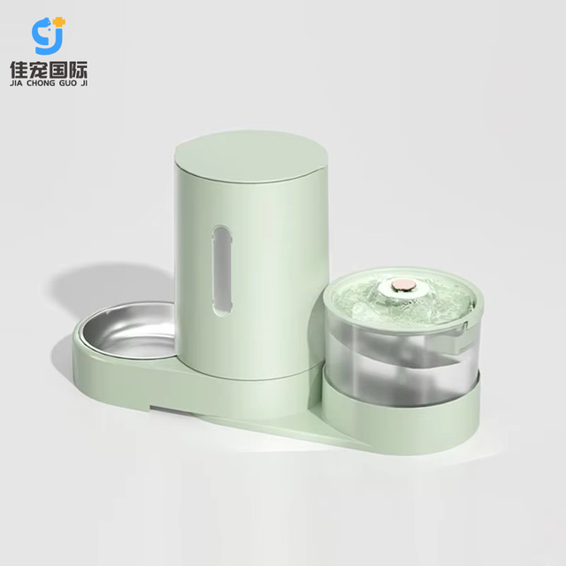 Automatic Collapsible Waterproof Dog Food Feeder & Cat Water Fountain 2-in-1 Smart Pet Feeder & Dispenser