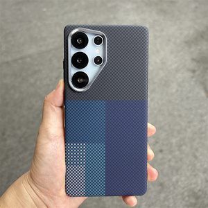 เคสโทรศัพท์กันกระแทกแบบแม่เหล็ก ลายคาร์บอนไฟเบอร์ สำหรับ <span class=keywords><strong>Samsung</strong></span> Galaxy S25 S24 S23 S22 Ultra S24 <span class=keywords><strong>FE</strong></span> Plus - Product Image 4