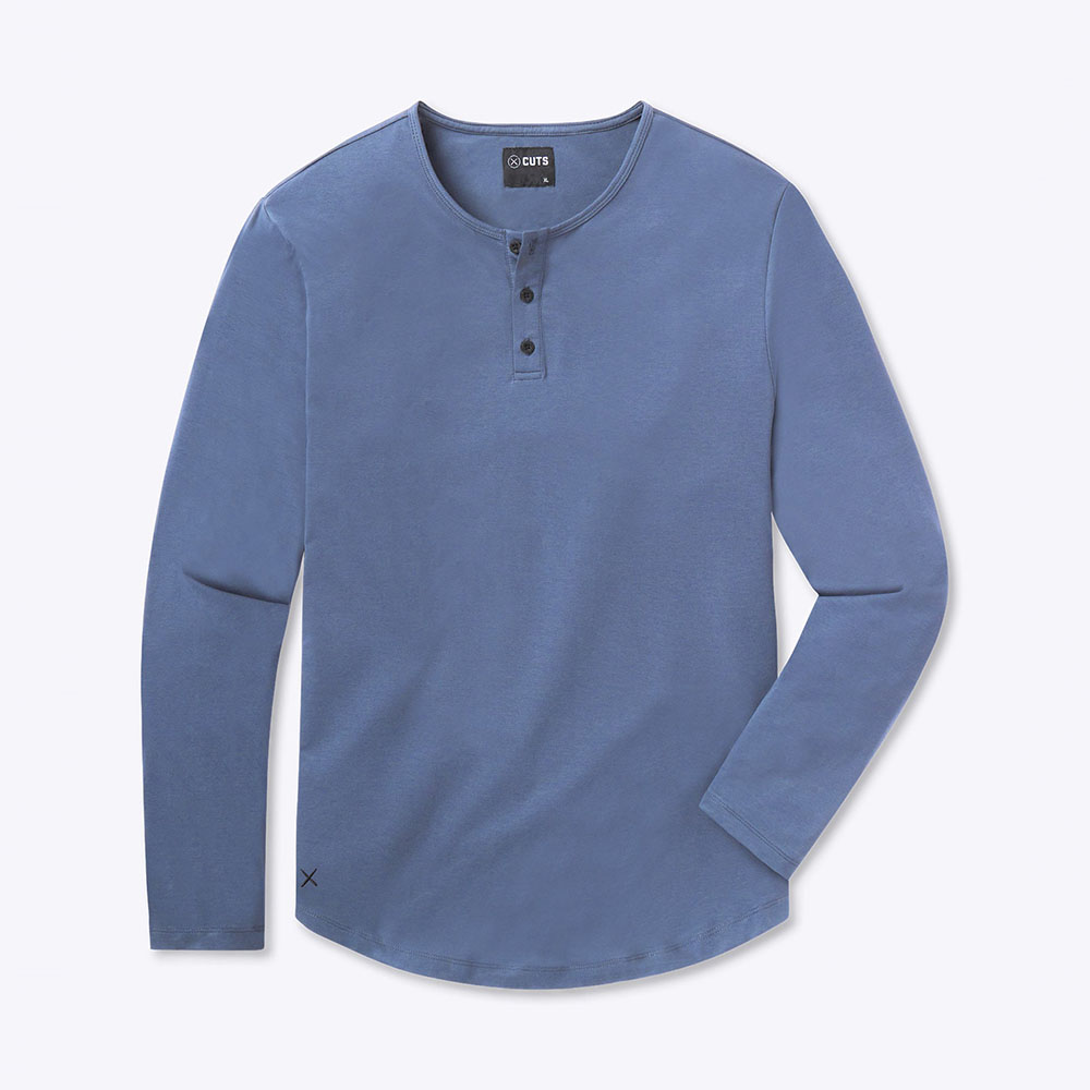 Bleu - Manches Longues