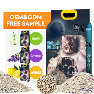 Litière Bentonite Premium Agglomérante à Faible Émission de Poussière et Contrôle des Odeurs, Sable Pelable, Vente en Gros Direct Usine, OEM, Marque Privée, En Vrac - Product Image 1