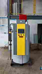 Chaudière à vapeur à tube d'eau industrielle verticale basse pression, machine automatique à gaz naturel, acier au carbone, <span class=keywords><strong>condensation</strong></span> de boissons - Product Image 4