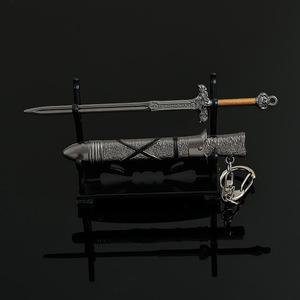 Llavero de Conan, el Bárbaro, con Espada Atlante de 12 cm, Modelo Coleccionable de Aleación de Zinc, Réplica de Arma de 12 cm, Promoción al por Mayor - Product Image 4
