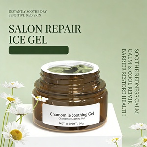 Gel Facial Calmante Reparador de <span class=keywords><strong>Piel</strong></span> con Hierbas de Manzanilla, Ceramida NP, Cuidado Post-Solar, Antiinflamatorio, Gel Refrescante <span class=keywords><strong>para</strong></span> el Cuidado de Heridas Faciales - Product Image 6