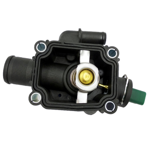 Termostato con carcasa 1336.Z0 1336Z0 para <span class=keywords><strong>Peugeot</strong></span> 207 <span class=keywords><strong>208</strong></span> 2008 307 308 termostato de refrigerante del motor 9647265980 <span class=keywords><strong>verde</strong></span> 2 pines - Product Image 3