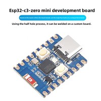 Carte de développement ESP32-C3-Zero Mini Wi-Fi avec interface USB Type-C, processeur monocœur 2,4 GHz ESP32-C3FN4