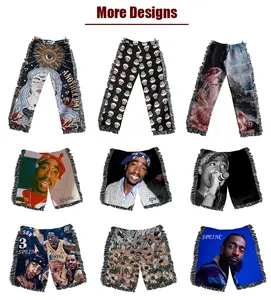 Offre Spéciale personnalisé personnalisé Hip Hop Street Wear hommes couverture tapisserie pantalon extérieur mode pantalon hommes