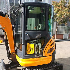 Fabricant chinois de mini-excavatrices, mini-excavatrice compacte de 2 tonnes CE EPA 5, petite pelle de 1200 kg avec marteau et tarière - Product Image 6