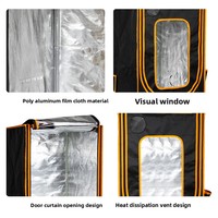 Penutup Pelindung Printer 3D Isolasi Tahan Api, Tahan Suhu Konstan, Anti Debu, Ukuran 52x60x72cm, Produk Laris dari Cina