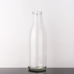 Bán Buôn Tùy Chỉnh Thiết Kế Thủy Tinh Trong Suốt Chai Nước Giải Khát Với Vít Cap 200Ml 250Ml 500Ml 1000Ml Sữa Tươi Chai Với Nắp - Product Image 3