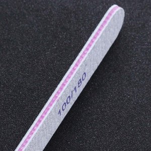 <span class=keywords><strong>Lima</strong></span> <span class=keywords><strong>de</strong></span> <span class=keywords><strong>uñas</strong></span> <span class=keywords><strong>de</strong></span> esmeril gris cebra personalizada <span class=keywords><strong>de</strong></span> alta calidad con <span class=keywords><strong>80</strong></span> 100 120 150 180 y 240 grano duradero <span class=keywords><strong>de</strong></span> doble cara para pulir con logotipo - Product Image 4