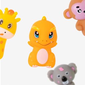 Fine Motor Sorting <b>Games</b> Sensory Fidget Toy <b>Gift</b> Safe Rubber Animal Figures Matching Toys Set - Product Image 3