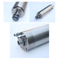 Moteur électrique à haute vitesse refroidi par eau 1,5 kW ER16 24000 tr/min, broche JGDM-80A-1.5