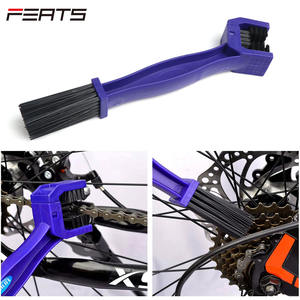 Mango de ABS y cepillo de PP Limpiador de <span class=keywords><strong>cadena</strong></span> de <span class=keywords><strong>bicicleta</strong></span> Lavadora Cepillo de rueda libre Accesorio de <span class=keywords><strong>bicicleta</strong></span> - Product Image 5