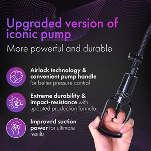 Mannelijke Vergroting Power Vacuümkraan Groter Langer Dikker En Knap Van Masturbatie Pomp - Product Image 3