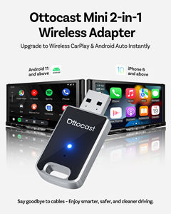 Ottocast 2 in 1 Wireless Carplay Adapter Quick Connect Carplay Android Auto für Auto - Product Image 3