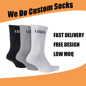 Venta al por mayor Skate Crew calcetines de algodón de alta calidad de los hombres atléticos calcetines deportivos calcetines con logotipo personalizado - Product Image 5