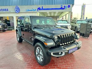 Jeep Wrangler <span class=keywords><strong>Sahara</strong></span> V6 Usado, Limpio y Mejorado, <span class=keywords><strong>Modelo</strong></span> 2020, Color Negro, Listo para Usar - Product Image 2
