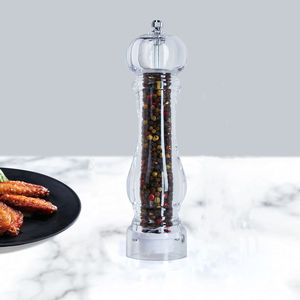 Molino Manual <span class=keywords><strong>de</strong></span> Sal y Pimienta, Molinillo <span class=keywords><strong>de</strong></span> Especias y Hierbas con Molinillo <span class=keywords><strong>de</strong></span> Cerámica Ajustable - Product Image 4