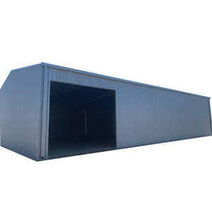 ชุดสร้างเสาเหล็กโรงนาเสาโลหะอาคารโครงสร้างโรงนาเหล็กสำเร็จรูปสำเร็จรูปสร้างขึ้นใหม่ - Product Image 5