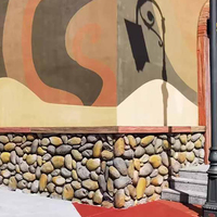 Panneau mural en pierre PU de haute qualité, prix d'usine, très vendu, décoration intérieure de chambre à coucher, style moderne, imperméable, antistatique, facile à poser