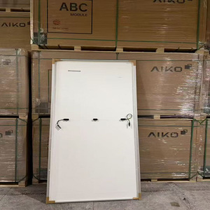 แผงโซลาร์เซลล์โมโนคริสตัลไลน์ Aiko 670w ขนาด 182 มม. แบบฮาล์ฟเซลล์ หน้าจอเต็มแผ่น โมดูลไฟฟ้าโซลาร์เซลล์แบบสองหน้า - Product Image 2
