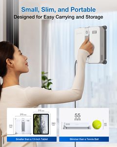 Limpiador de Ventanas Robótico Ultraligero ECOVACS WINBOT MINI2 con 5 Modos, Planificación Inteligente de Rutas, para Ventanas, Espejos y Vidrios - Product Image 3