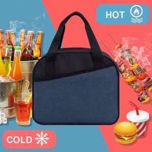 Sac isotherme pour déjeuner personnalisé avec logo, de haute qualité, écologique, réutilisable, imperméable, en tissu Oxford - Product Image 4