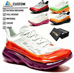 Fournisseur de baskets 'Dad' épaisses personnalisées avec colle par immersion, chaussures de course pour hommes, chaussures de sport légères et respirantes pour femmes, chaussures de marche confortables - Product Image 1